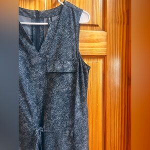 Athleta Charcoal Sleeveless Jumpsuit